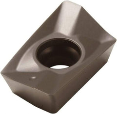 Seco - XOMX180608 M10 Grade MP2500 Carbide Milling Insert - TiCN/Al2O3 Finish, 1/4" Thick, 0.031" Corner Radius - Eagle Tool & Supply