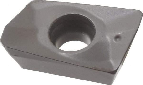 Seco - XOMX180612 M14 Grade MP2500 Carbide Milling Insert - TiCN/Al2O3 Finish, 1/4" Thick, 0.047" Corner Radius - Eagle Tool & Supply