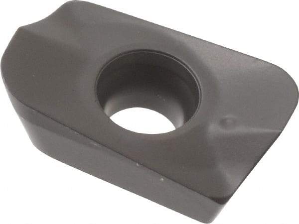 Seco - XOMX180631 M14 Grade MP2500 Carbide Milling Insert - TiCN/Al2O3 Finish, 1/4" Thick, 0.122" Corner Radius - Eagle Tool & Supply