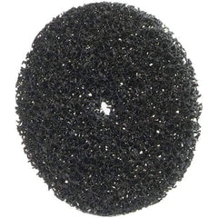 Merit Abrasives - 6" Very Coarse Grade Deburring Disc - 1/2" Center Hole, Arbor Connection, 4,000 Max RPM - Eagle Tool & Supply
