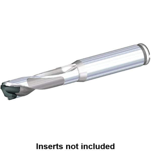 Kennametal - 21 to 21.99mm Diam, 1.5xD, 33mm Max Depth, 63/64" Shank Diam, 58mm Flute, 118mm OAL, Replaceable Tip Drill - KTIP2100HPM Insert, Z Seat Size, KTIP Toolholder, Series KenTIP - Eagle Tool & Supply