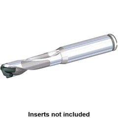 Kennametal - 21 to 21.99mm Diam, 1.5xD, 33mm Max Depth, 63/64" Shank Diam, 58mm Flute, 118mm OAL, Replaceable Tip Drill - KTIP2100HPM Insert, Z Seat Size, KTIP Toolholder, Series KenTIP - Eagle Tool & Supply