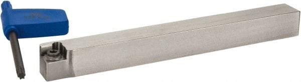 Iscar - SCAC, Right Hand Cut, 12mm Shank Height x 12mm Shank Width, Neutral Rake Indexable Turning Toolholder - 150mm OAL, Series Isoturn - Eagle Tool & Supply