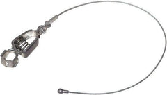 Quantum Storage - Open Shelving Accessory/Component - Zinc, Zinc Finish, 17" Long, Use with Wire Shelving Units - Eagle Tool & Supply