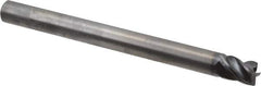 Kennametal - 1/2", 4 Flute, Solid Carbide, Corner Chamfer End Mill - 6" OAL, 5/8" LOC - Eagle Tool & Supply