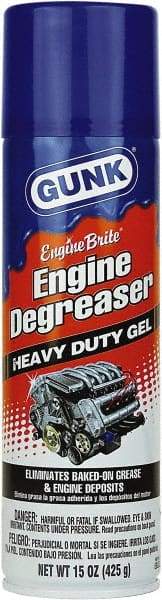 Gunk - Hydrocarbon Fluid Engine Cleaner/Degreaser - 22 oz Aerosol Can - Eagle Tool & Supply