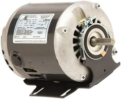 US Motors - 1/4 Max hp, 1,200 Max RPM, Split Phase Electric AC DC Motor - 208-230 V Input, Single Phase, 56 Frame, 5/8" Shaft Diam, Belly Band Mount, ODP Enclosure - Eagle Tool & Supply