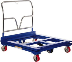 Vestil - 2,500 Lb Capacity Post Tilt Truck - 10" to 23" Lift Height, 42-1/4" Platform Length x 40" Platform Width - Eagle Tool & Supply