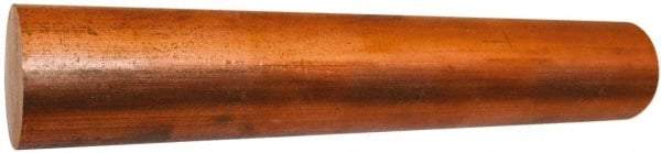 Value Collection - 9/16 Inch Diameter x 72 Inch Long, Copper Round Rod - Alloy 145 - Eagle Tool & Supply