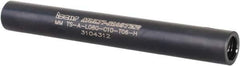 Iscar - Multimaster 10mm 90° Shank Milling Tip Insert Holder & Shank - 0.394" Neck Diam, T06 Neck Thread, 80mm OAL, Steel MM TS-A Tool Holder - Eagle Tool & Supply