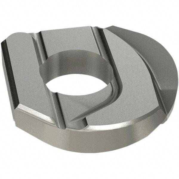 Iscar - HCRD160 QF Grade IC328 Carbide Milling Insert - TiCN Finish, 3.37mm Thick, 16mm Inscribed Circle, 8mm Corner Radius - Eagle Tool & Supply