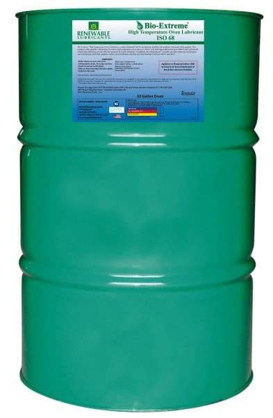 Renewable Lubricants - 55 Gal Drum Synthetic/Graphite Lubricant - White, -28°F to 2,000°F, Food Grade - Eagle Tool & Supply