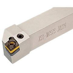 Iscar - PCLN, Right Hand Cut, 1-1/2" Shank Height x 1-1/2" Shank Width, Negative Rake Indexable Turning Toolholder - 7" OAL, CNMX Insert Compatibility, Series Heliturn - Eagle Tool & Supply