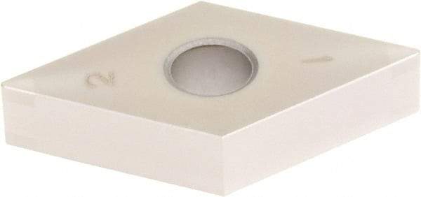 Sumitomo - 4NC-DNGA433 Grade BNC200 PCBN Turning Insert - TiN Finish, 55° Diamond, 1/2" Inscr Circle, 3/16" Thick, 3/64" Corner Radius - Eagle Tool & Supply