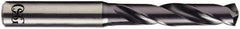 OSG - 3.6mm 140° Solid Carbide Screw Machine Drill Bit - WD1 Finish, 20mm Flute Length, 62mm OAL, Through Coolant - Eagle Tool & Supply