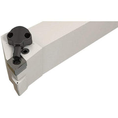 Iscar - PCLN, Left Hand Cut, 25mm Shank Height x 25mm Shank Width, Negative Rake Indexable Turning Toolholder - 150mm OAL, CN.. Insert Compatibility, Series Isoturn - Eagle Tool & Supply