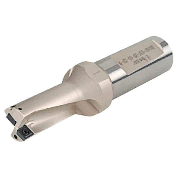Iscar - 70mm Max Drill Depth, 5xD, 14mm Diam, Indexable Insert Drill - 2 Inserts, 20mm Shank Diam, Whistle Notch Shank - Eagle Tool & Supply