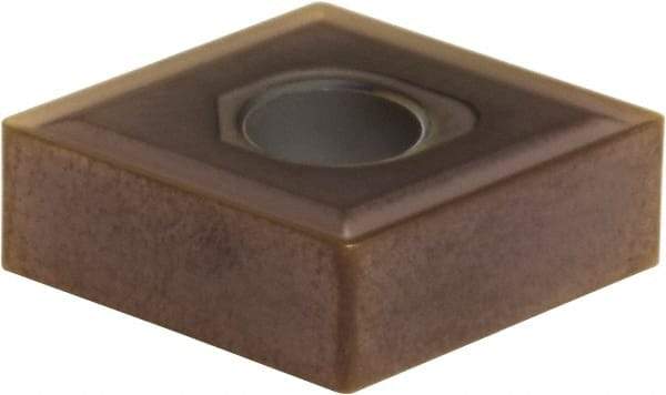 Sumitomo - CNMG433 EEX Grade AC510U Carbide Turning Insert - TiAlN/AlCrN Finish, 80° Diamond, 1/2" Inscr Circle, 3/16" Thick, 3/64" Corner Radius - Eagle Tool & Supply