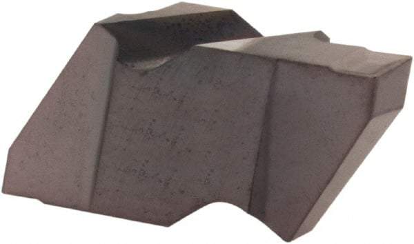 Kennametal - 2094NG K Grade KCU25, 0.0941" Cutting Width Carbide Grooving Insert - 0.1098" Max Depth of Cut, Left Hand, 0.0075" Corner Radius, AlTiN Finish - Eagle Tool & Supply