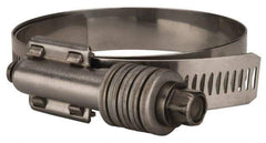 Value Collection - 2-3/4 to 3-5/8" Hose, 5/8" Wide x 0.7" Thick, Constant Torque Clamp - 2-3/4 to 3-5/8" Diam, Grade 301 & 410 Stainless Steel Screw - Eagle Tool & Supply