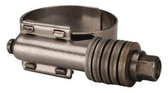 Value Collection - 1 to 1-3/4" Hose, 5/8" Wide x 0.7" Thick, Constant Torque Clamp - 1 to 1-3/4" Diam, Grade 301 & 410 Stainless Steel Screw - Eagle Tool & Supply