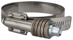 Value Collection - 2-3/4 to 3-5/8" Hose, 5/8" Wide x 0.7" Thick, Constant Torque Clamp - 2-3/4 to 3-5/8" Diam, Grade 304 Stainless Steel/Carbon Steel Screw - Eagle Tool & Supply