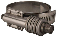 Value Collection - 1-3/4 to 2-5/8" Hose, 5/8" Wide x 0.7" Thick, Constant Torque Clamp - 1-3/4 to 2-5/8" Diam, Grade 301 & 410 Stainless Steel - Eagle Tool & Supply