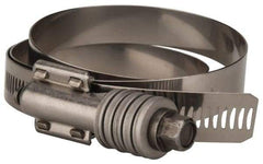 Value Collection - 5-3/4 to 6-5/8" Hose, 5/8" Wide x 0.7" Thick, Constant Torque Clamp - 5-3/4 to 6-5/8" Diam, Grade 301 & 410 Stainless Steel Screw - Eagle Tool & Supply