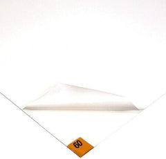Wearwell - 1-1/2' Long x 4' Wide x 1/8" Thick, Smooth Pattern Clean Room Matting - Tacky Sheets, White, 60 Layers per Mat - Eagle Tool & Supply