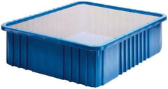 Quantum Storage - 17-1/2" Wide, Clear Bin Dust Cover - Use with DG93030, DG93060, DG93080, DG93120 - Eagle Tool & Supply