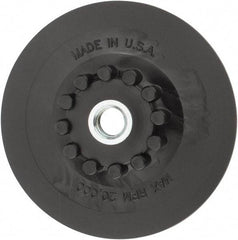 Made in USA - 5" Diam Quick-Change Disc Backing Pad - Medium Density, 20,000 RPM, Speed-Lok Compatible - Eagle Tool & Supply