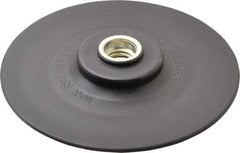 Made in USA - 5" Diam Quick-Change Disc Backing Pad - Medium Density, 20,000 RPM, Speed-Lok Compatible - Eagle Tool & Supply