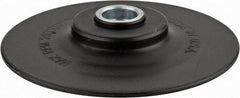 Made in USA - 4-1/2" Diam Quick-Change Disc Backing Pad - Medium Density, 20,000 RPM, Speed-Lok Compatible - Eagle Tool & Supply