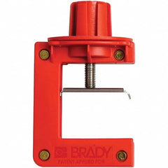 Brady - Pneumatic & Valve Lockouts Type: Butterfly Valve Lockout Maximum Valve Handle Size (Inch): 2-1/2 - Eagle Tool & Supply