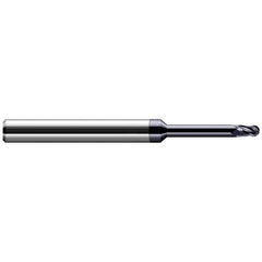 Harvey Tool - Ball End Mills; Mill Diameter (Inch): 5/64 ; Mill Diameter (Decimal Inch): 0.0780 ; Number of Flutes: 4 ; Length of Cut (Decimal Inch): 0.1170 ; Material: Solid Carbide ; Overall Length (Inch): 2-1/2 - Exact Industrial Supply