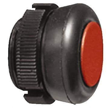 Square D - Pushbutton Switch Head - Red, Round Button - Eagle Tool & Supply