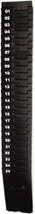 Lathem Time - 27" High x 3-7/8" Wide 25 Pocket Adjustable Time Card Rack - Black, Use with Time Cards - Eagle Tool & Supply