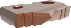 Allied Machine and Engineering - 33mm Diam x 3/16" Thick, Seat Code 2, 150° Included Angle Spade Drill Insert - AM200 Coated, Cobalt, Grade Super Cobalt, Series T-A - Eagle Tool & Supply