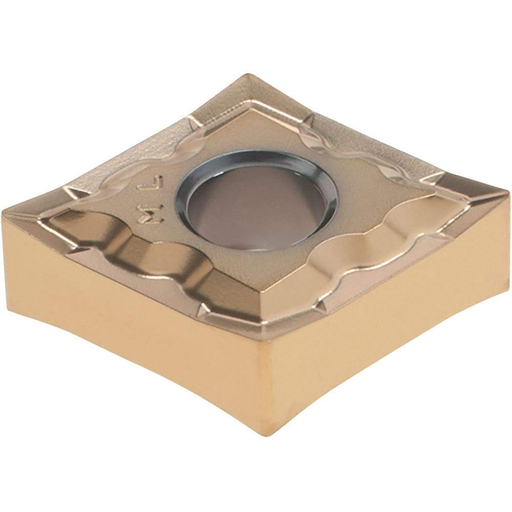 Ingersoll Cutting Tools - CNGG431 Grade TT5080 Carbide Turning Insert - 80° Diamond, 1/2" Inscr Circle, 3/16" Thick, 1/64" Corner Radius - Eagle Tool & Supply