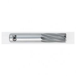 11/16 Dia. x 4 Overall Length 10-Flute Square End Solid Carbide SE End Mill-Round Shank-Center Cutting-Uncoated - Eagle Tool & Supply
