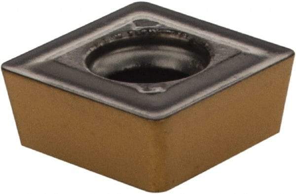Iscar - SOMX050204 DT Grade IC808 Carbide Indexable Drill Insert - TiAlN Finish, Square, 0.2126" Inscribed Circle - Eagle Tool & Supply