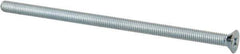 Value Collection - #10-32 UNF, 4" OAL Phillips Drive Machine Screw - Flat Head, Grade J82 Steel, Zinc-Plated Finish, Without Washer - Eagle Tool & Supply