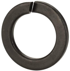 Value Collection - M22, 22.5mm ID, 35.9mm OD, 4mm Thick Split Lock Washer - Grade 8 Spring Steel, Uncoated, 22.5mm Min ID, 23.5mm Max ID - Eagle Tool & Supply