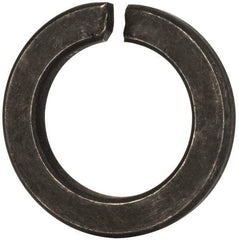 Value Collection - M30, 30.5mm ID, 48.2mm OD, 6mm Thick Split Lock Washer - Grade 8 Spring Steel, Uncoated, 30.5mm Min ID, 31.7mm Max ID - Eagle Tool & Supply