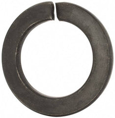 Value Collection - M52, 53mm ID, 83mm OD, 8mm Thick Split Lock Washer - Grade 8 Spring Steel, Uncoated, 53mm Min ID, 54.5mm Max ID - Eagle Tool & Supply