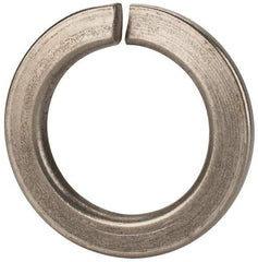 Value Collection - M36, 36.5mm ID, 58.2mm OD, 6mm Thick Split Lock Washer - 18-8 Austenitic Grade A2 Stainless Steel, Uncoated, 36.5mm Min ID, 37.7mm Max ID - Eagle Tool & Supply