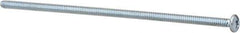 Value Collection - #6-32 UNC, 4" Length Under Head Phillips Drive Machine Screw - Pan Head, Grade J82 Steel, Zinc-Plated Finish, Without Washer - Eagle Tool & Supply