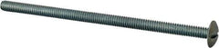 Value Collection - 1/4-20 UNC, 5" Length Under Head Slotted Drive Machine Screw - Truss Head, Grade J82 Steel, Zinc-Plated Finish, Without Washer - Eagle Tool & Supply