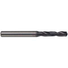 Kennametal - 1/2" 140° Spiral Flute Solid Carbide Screw Machine Drill Bit - Eagle Tool & Supply