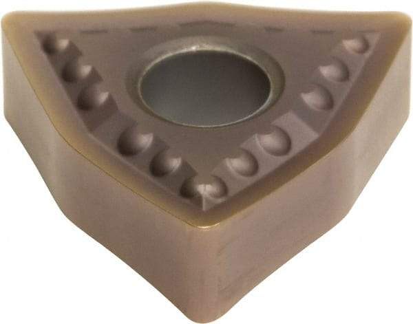 Sumitomo - WNMG432 EUP Grade AC510U Carbide Turning Insert - TiAlN/AlCrN Finish, 80° Trigon, 1/2" Inscr Circle, 3/16" Thick, 1/32" Corner Radius - Eagle Tool & Supply